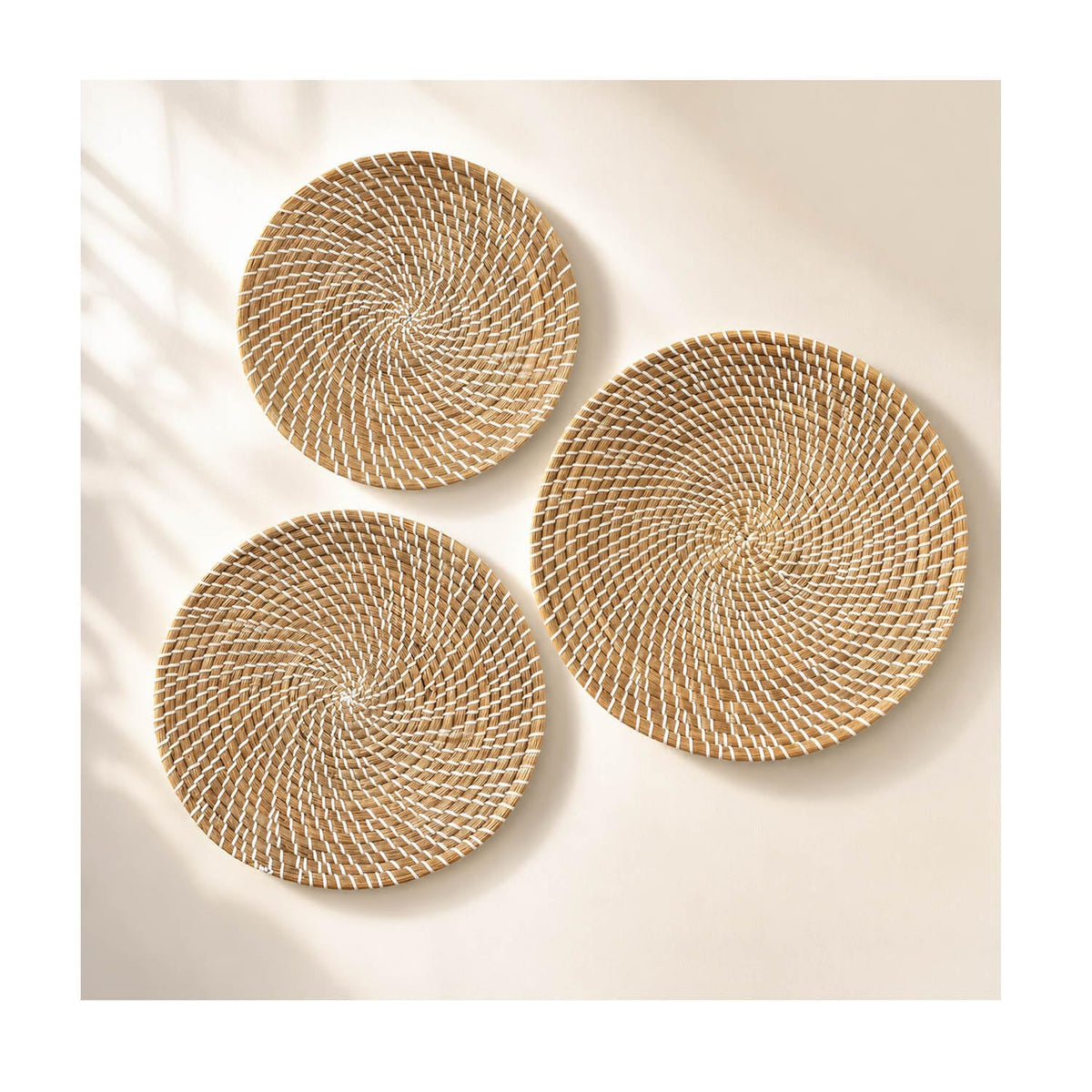 Wall Basket Decor Set of 3