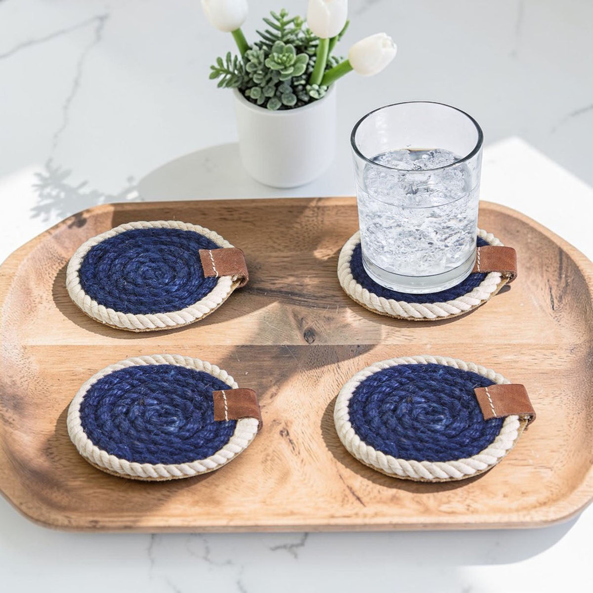 Nautical Rope Braided Coaster