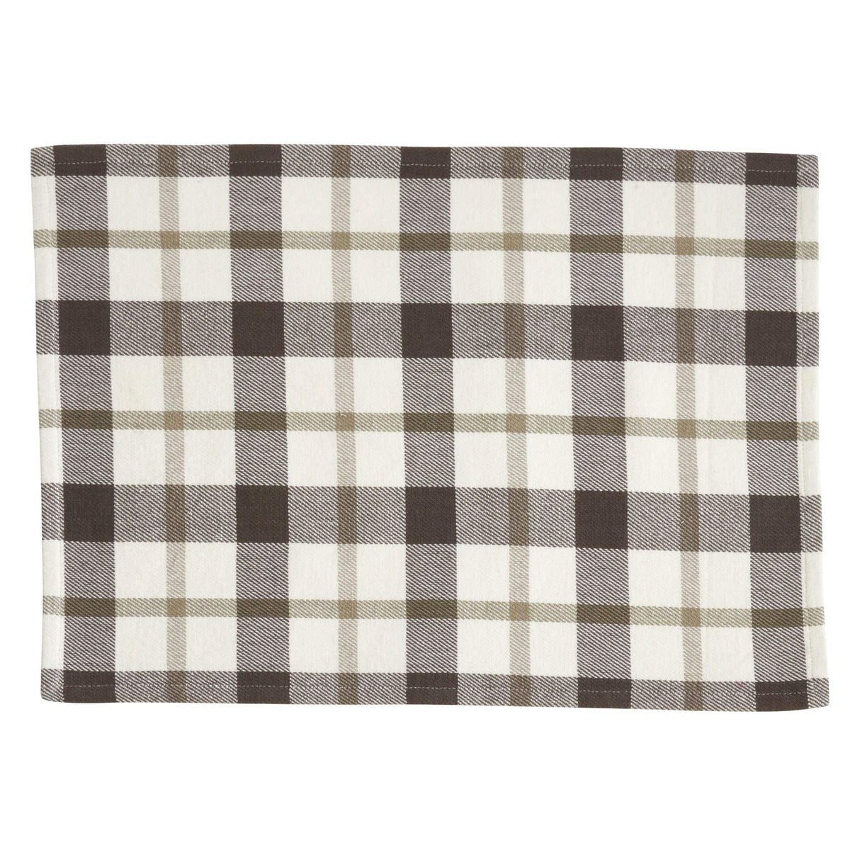 Fennco Styles Classic Plaid Design Tabletop Collection