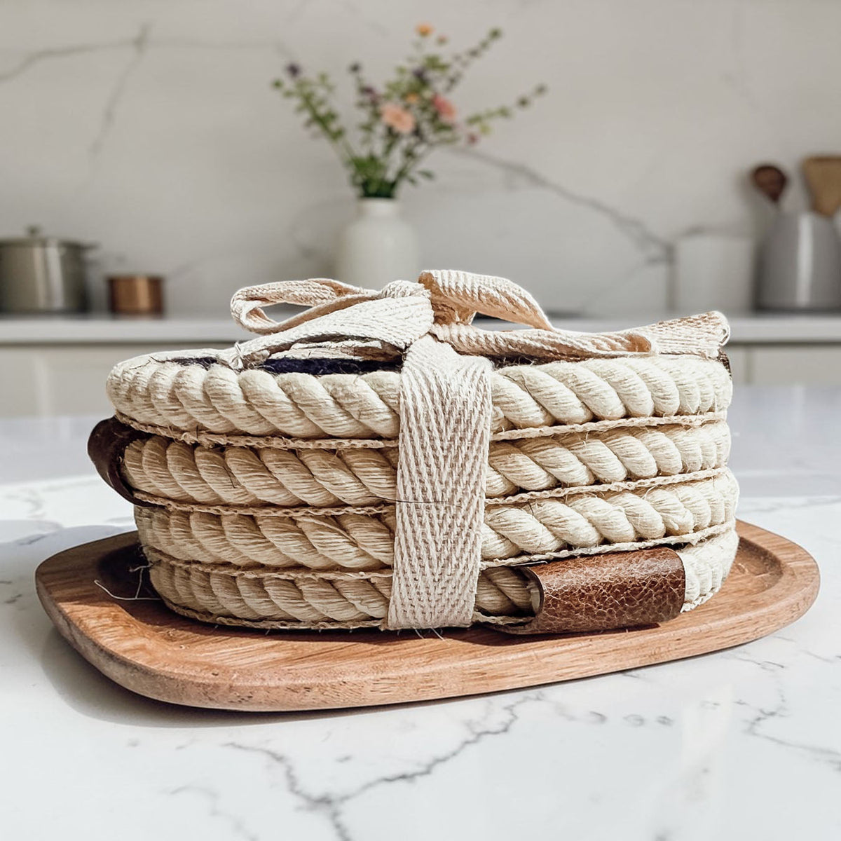 Nautical Rope Braided Coaster