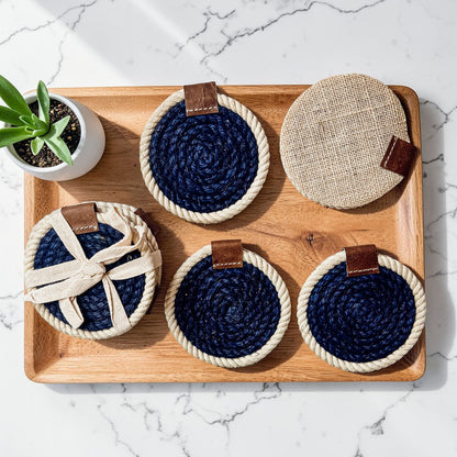 Nautical Rope Braided Coaster