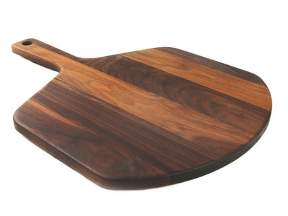 Walnut Pizza Peel 22" x 16", Pizza Paddle, Pizza Board, Pizza Shovel, Wood Pizza Peel Made in the USA