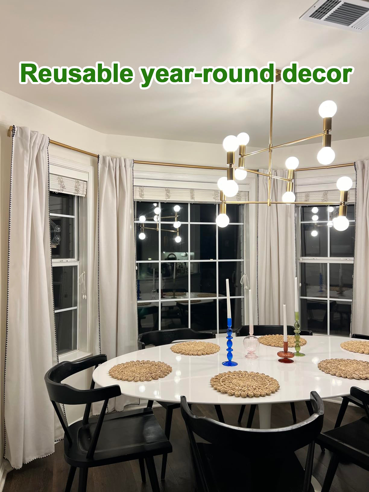 Round Corn Husk Placemats