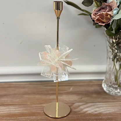 Crystal Stone Luxury Candle Holder-1 set