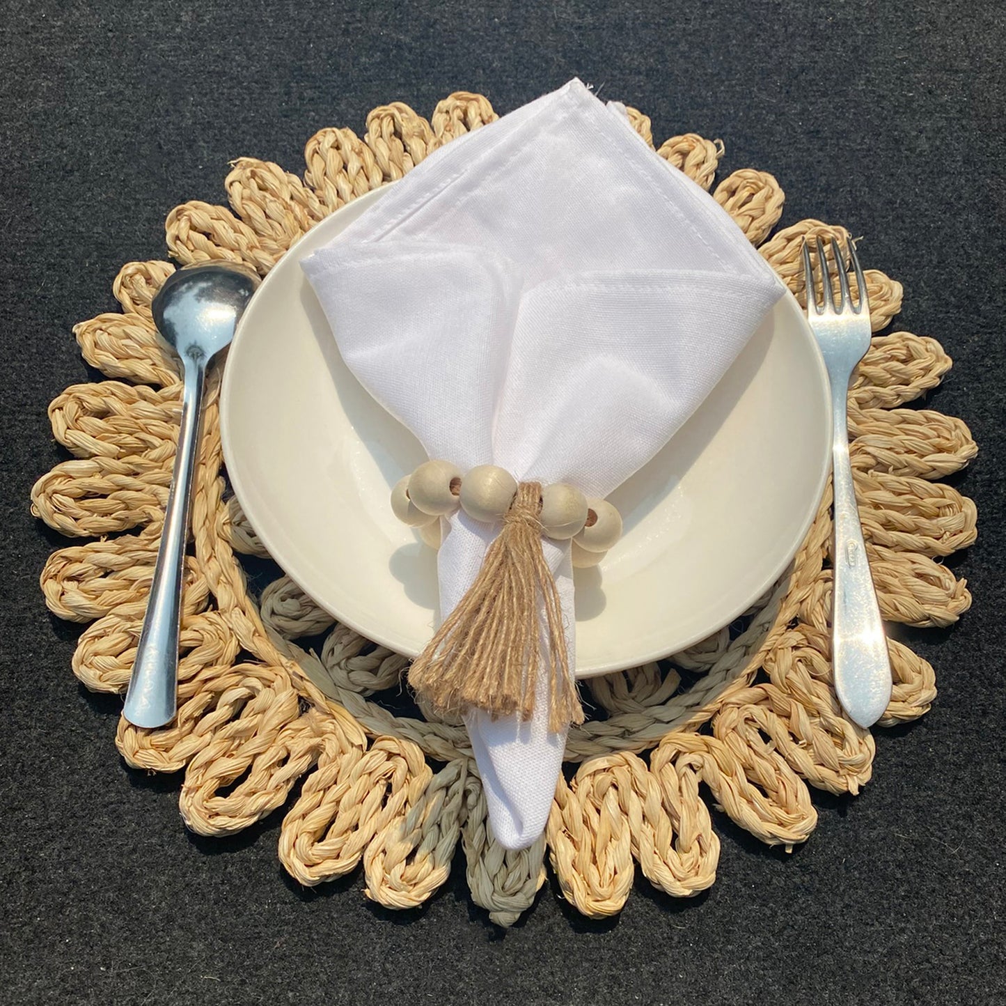 Rustic Wooden Napkin Rings