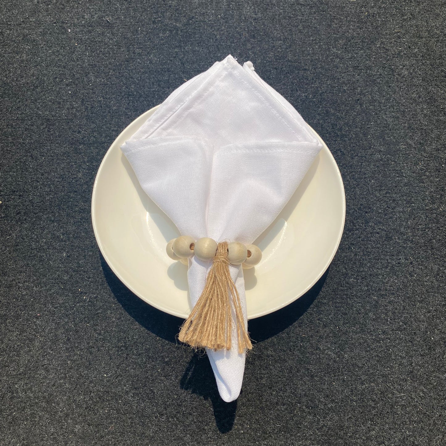 Rustic Wooden Napkin Rings