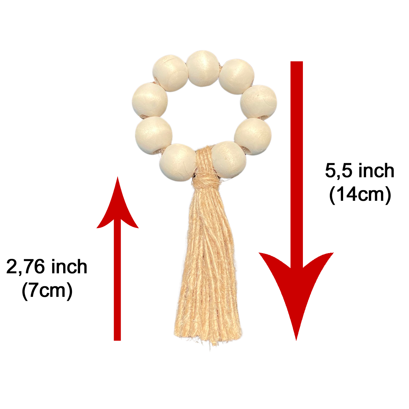 Rustic Wooden Napkin Rings