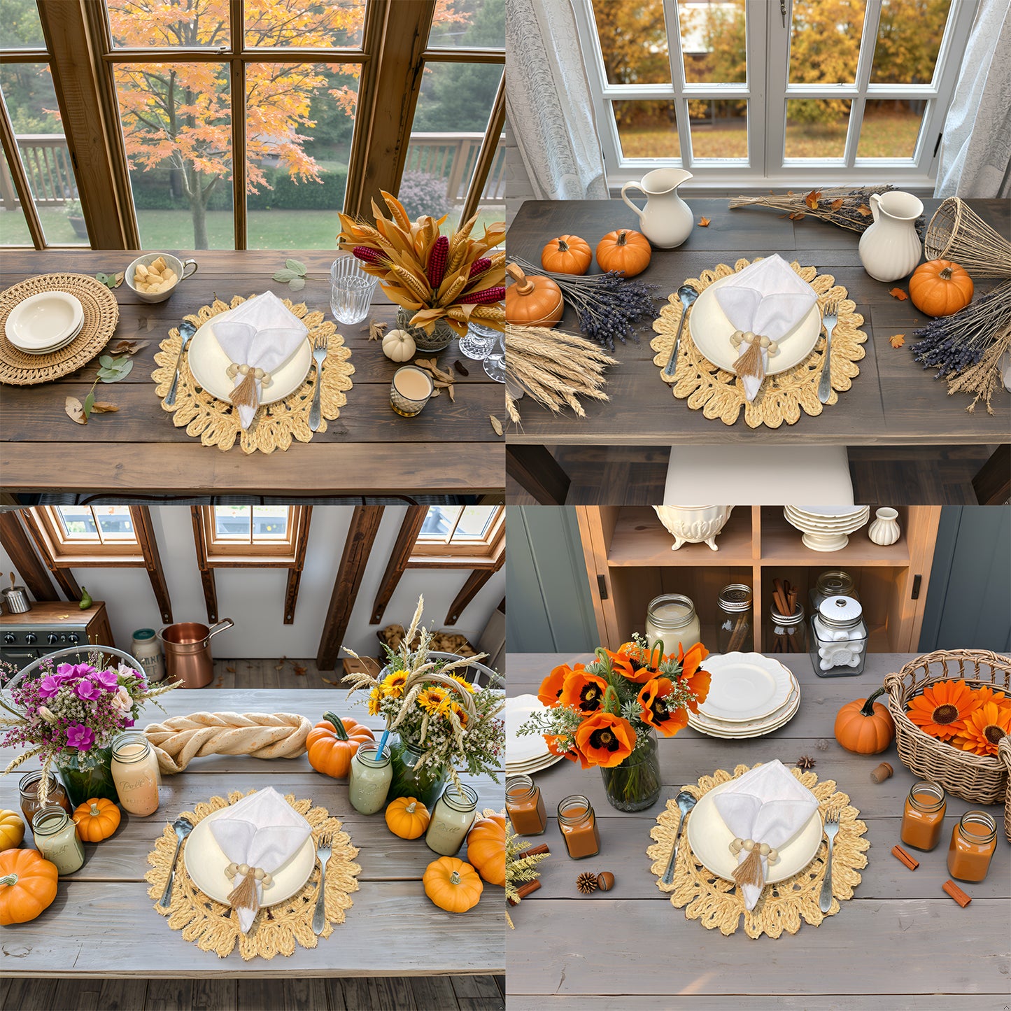 Rustic Wooden Napkin Rings