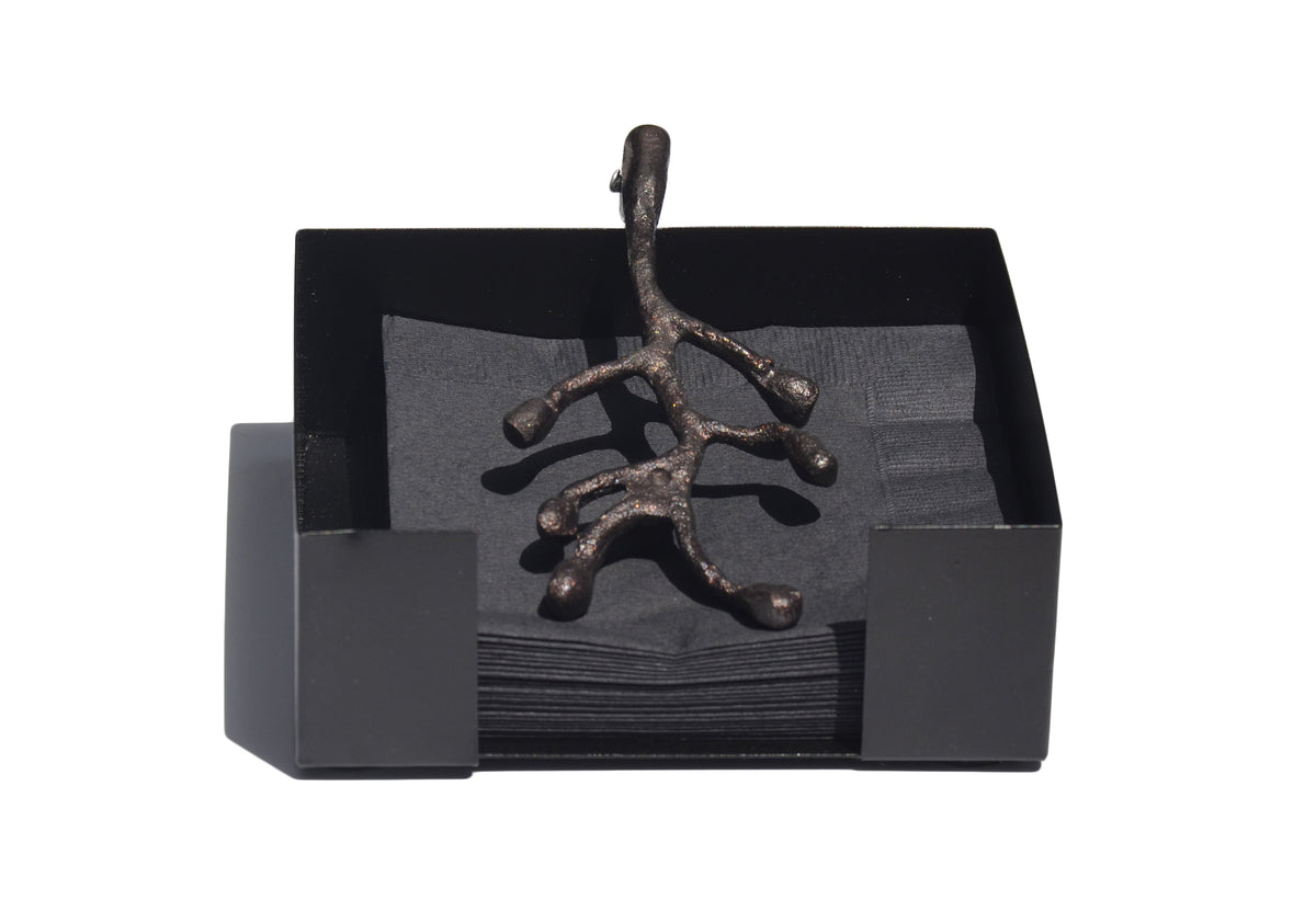 Vibhsa Napkin Holder Dining Decor and Housewarming Gift (Antique)