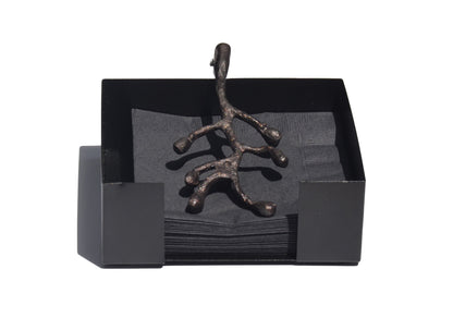 Vibhsa Napkin Holder Dining Decor and Housewarming Gift (Antique)