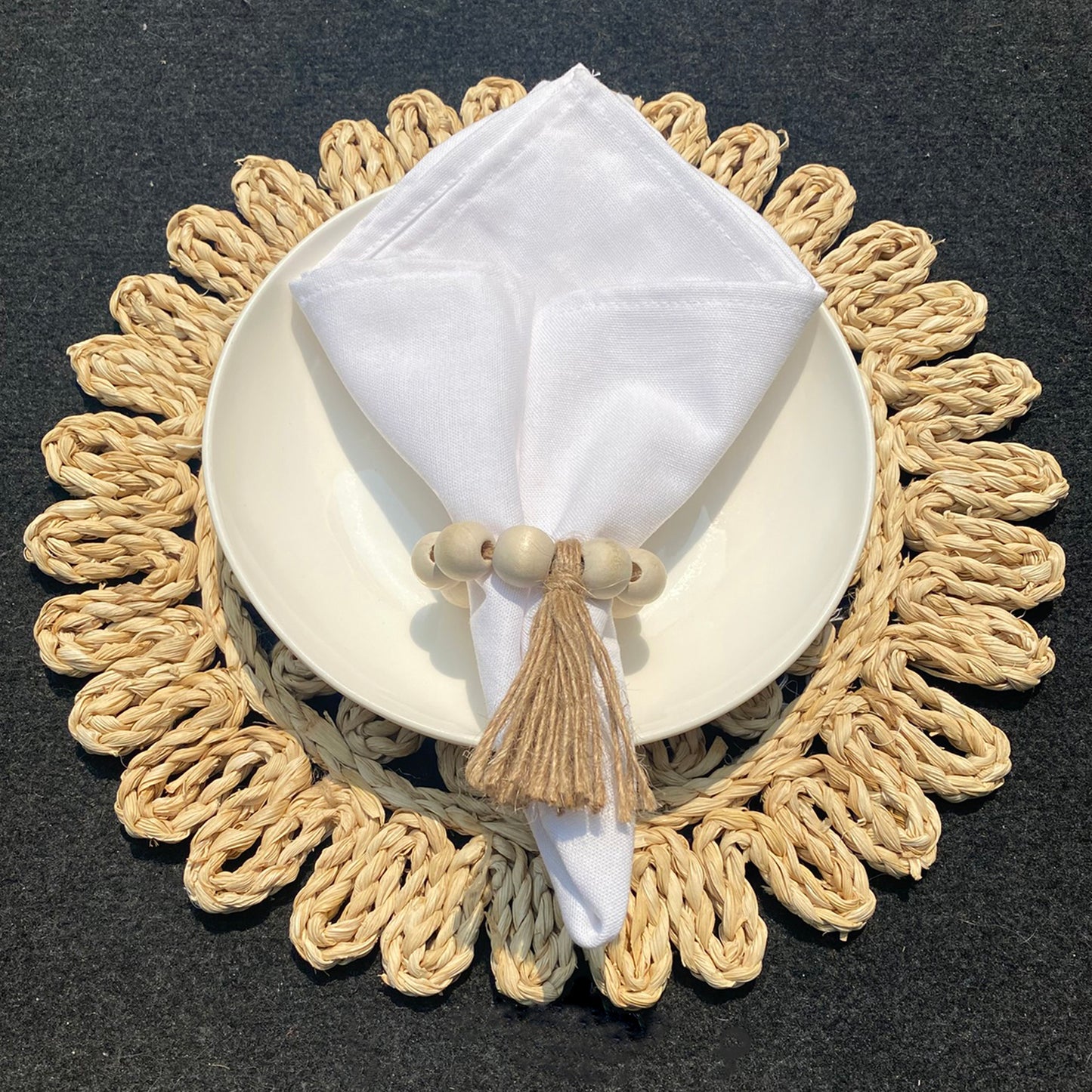 Rustic Wooden Napkin Rings