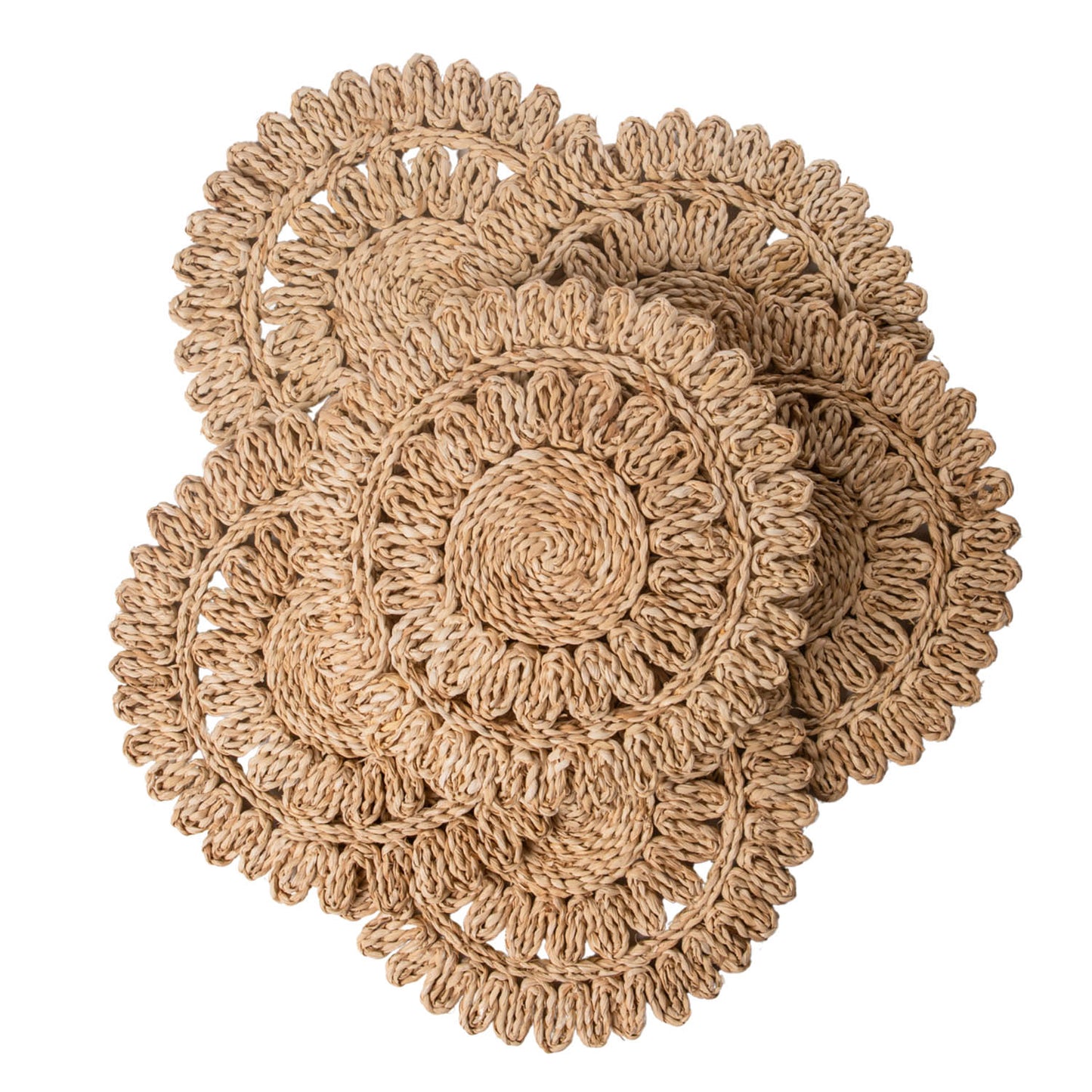 Round Corn Husk Placemats