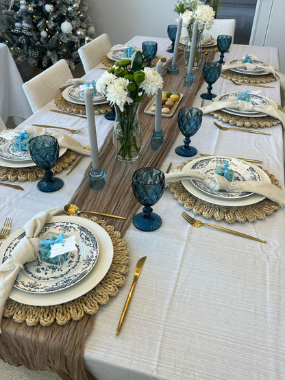 Round Corn Husk Placemats