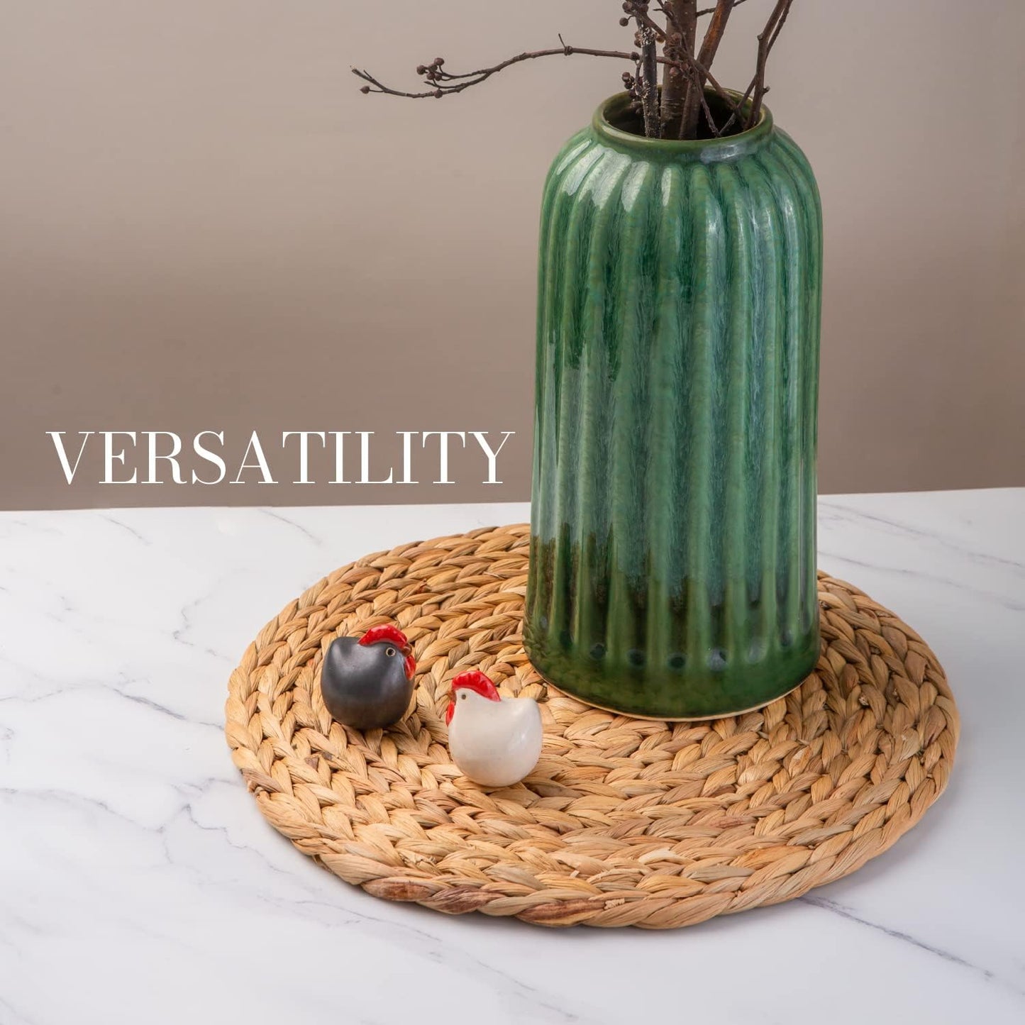 Round Water Hyacinth Placemats