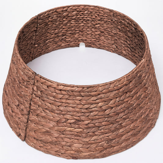 Brown Water Hyacinth Christmas Tree Collar