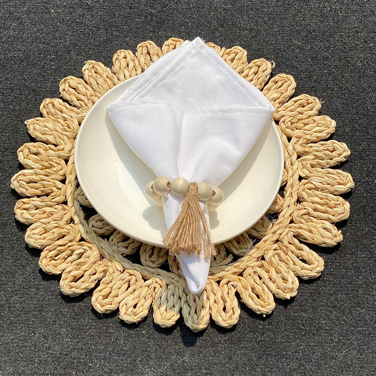 Rustic Wooden Napkin Rings