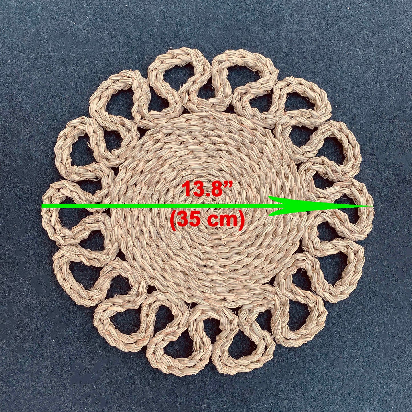 Round Seagrass Placemats