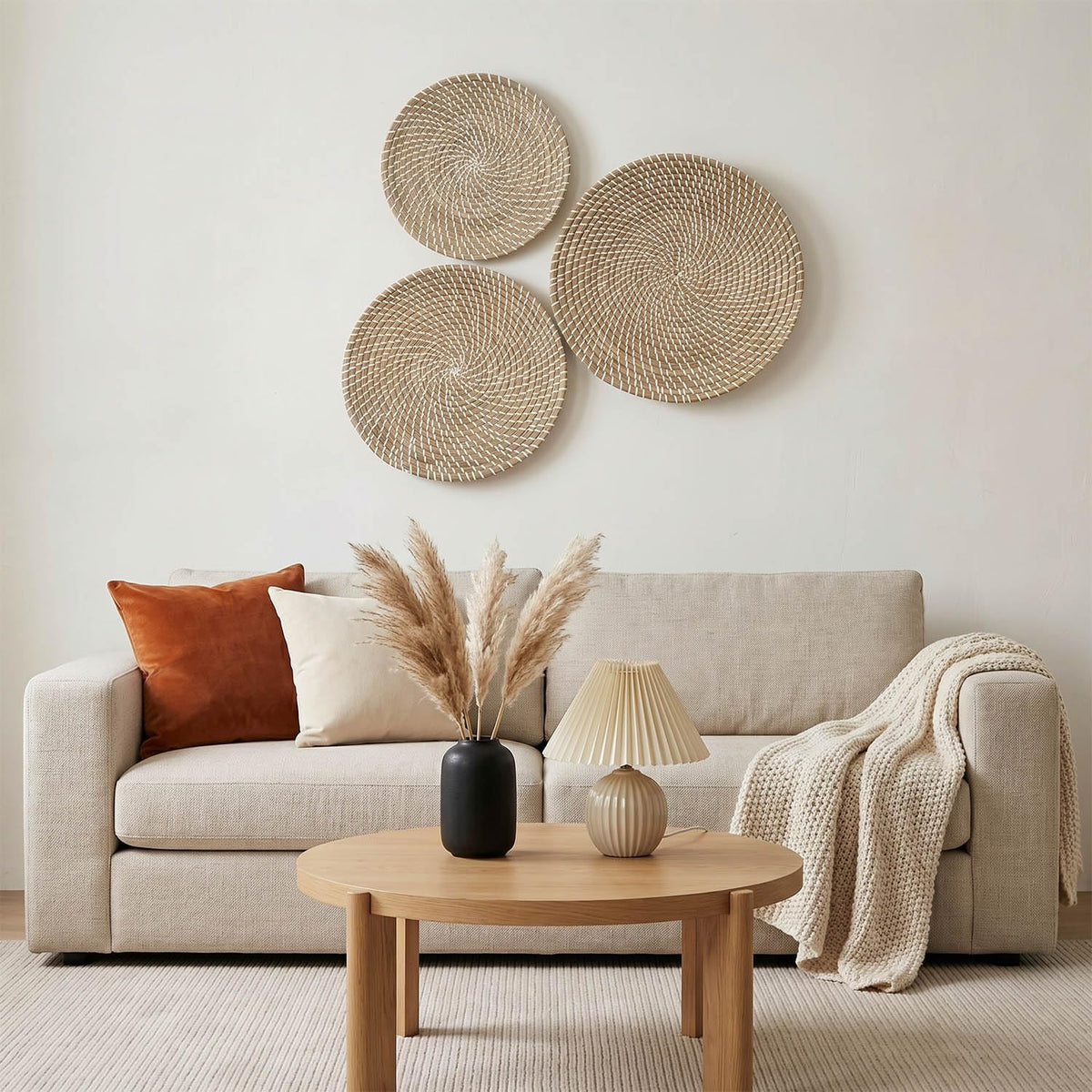 Wall Basket Decor Set of 3