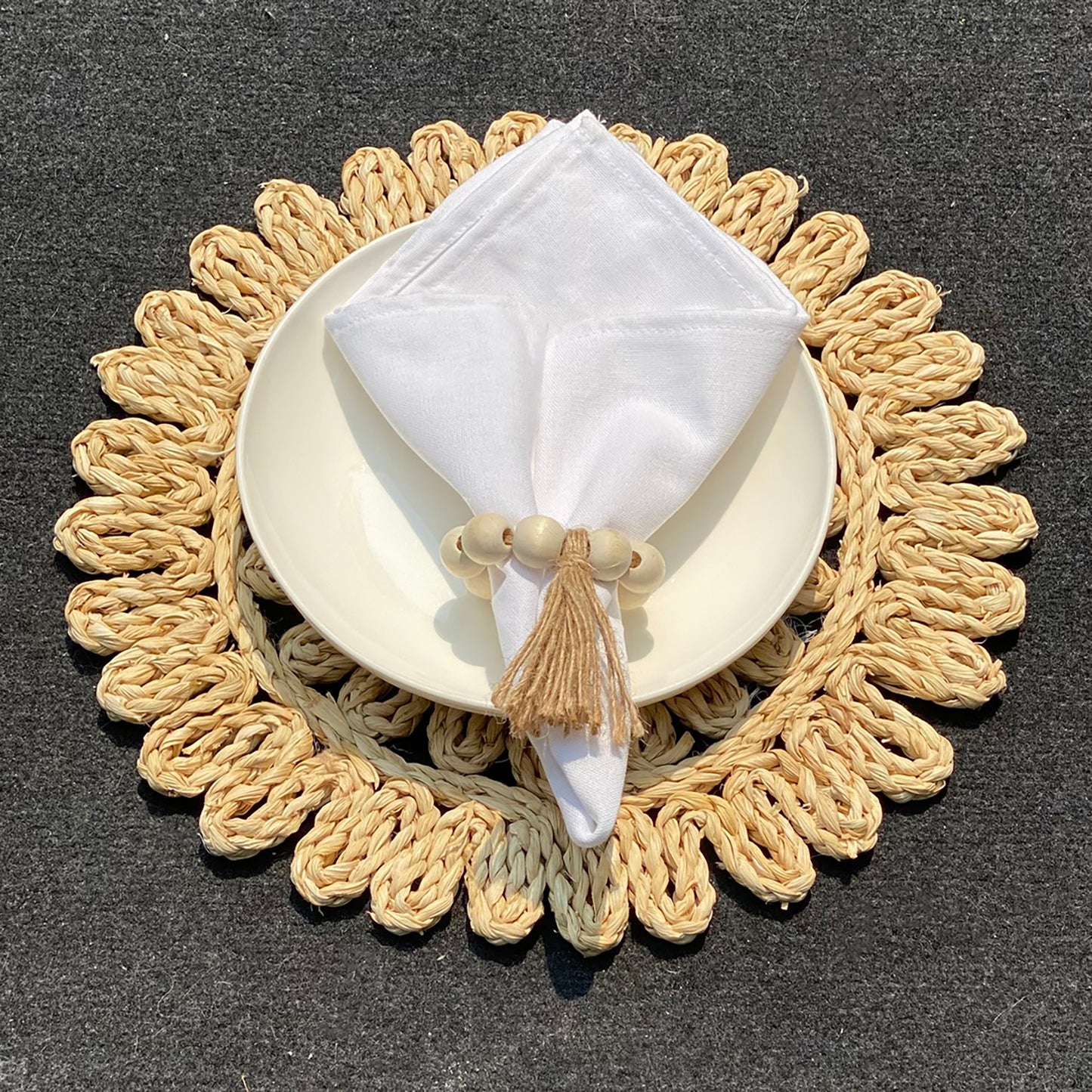 Rustic Wooden Napkin Rings