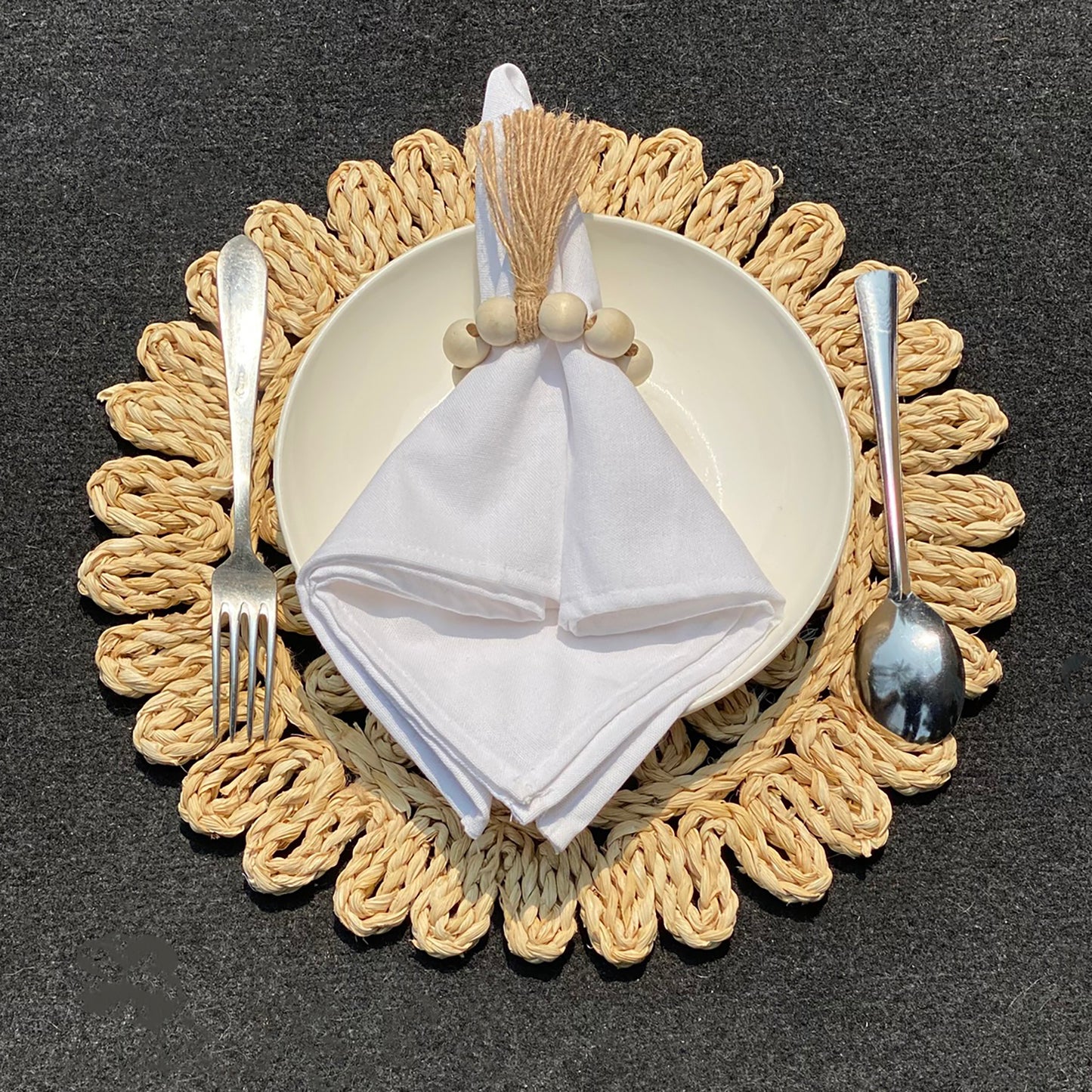 Rustic Wooden Napkin Rings